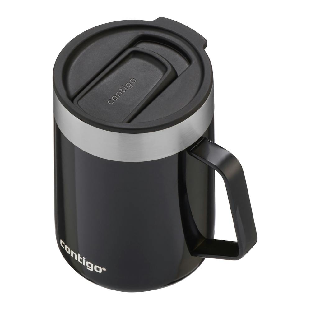 Contigo® Streeterville Stainless Steel Mug with Handle, 14oz - Licorice
