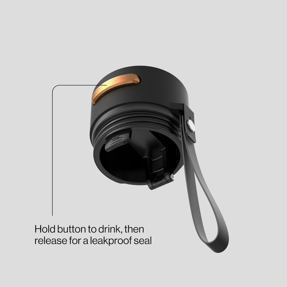 24 oz AutoSeal® Bottle - Licorice Bronze