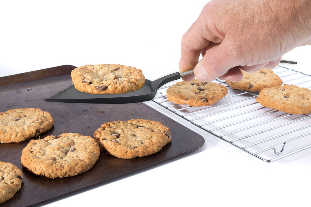 Jumbo Baking 12.8 in Stainless Steel Nylon Kitchen Spatula