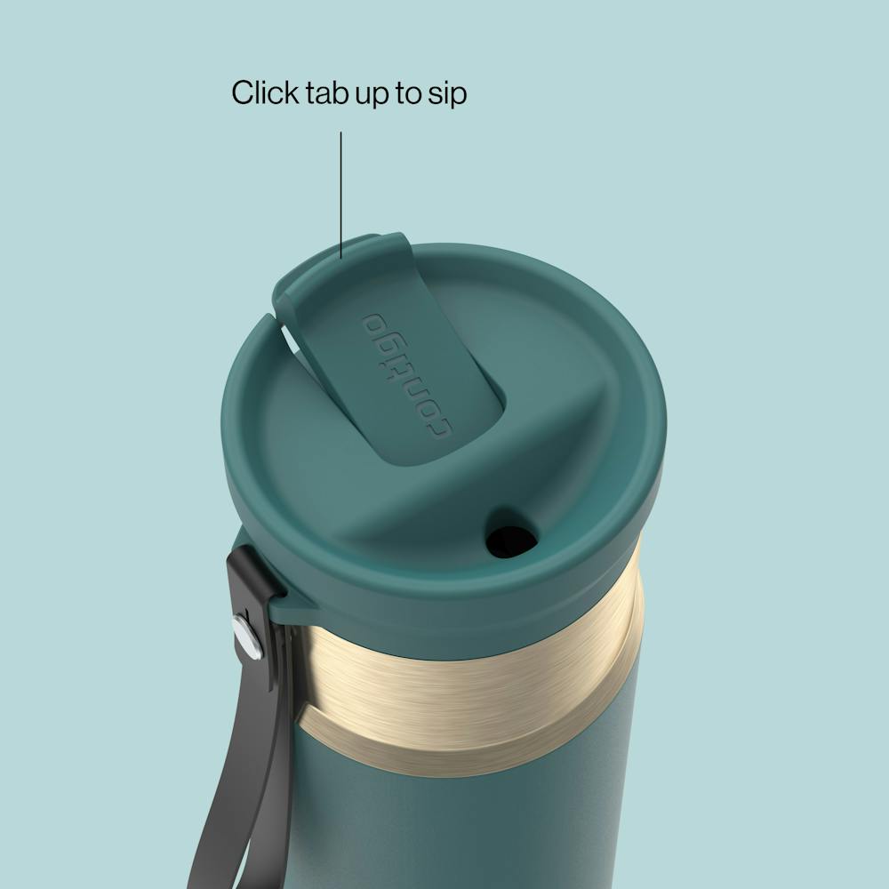 24oz SnapSeal™ Bottle - Mineral Teal Champagne