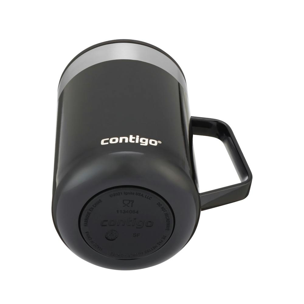 Contigo® Streeterville Stainless Steel Mug with Handle, 14oz - Licorice