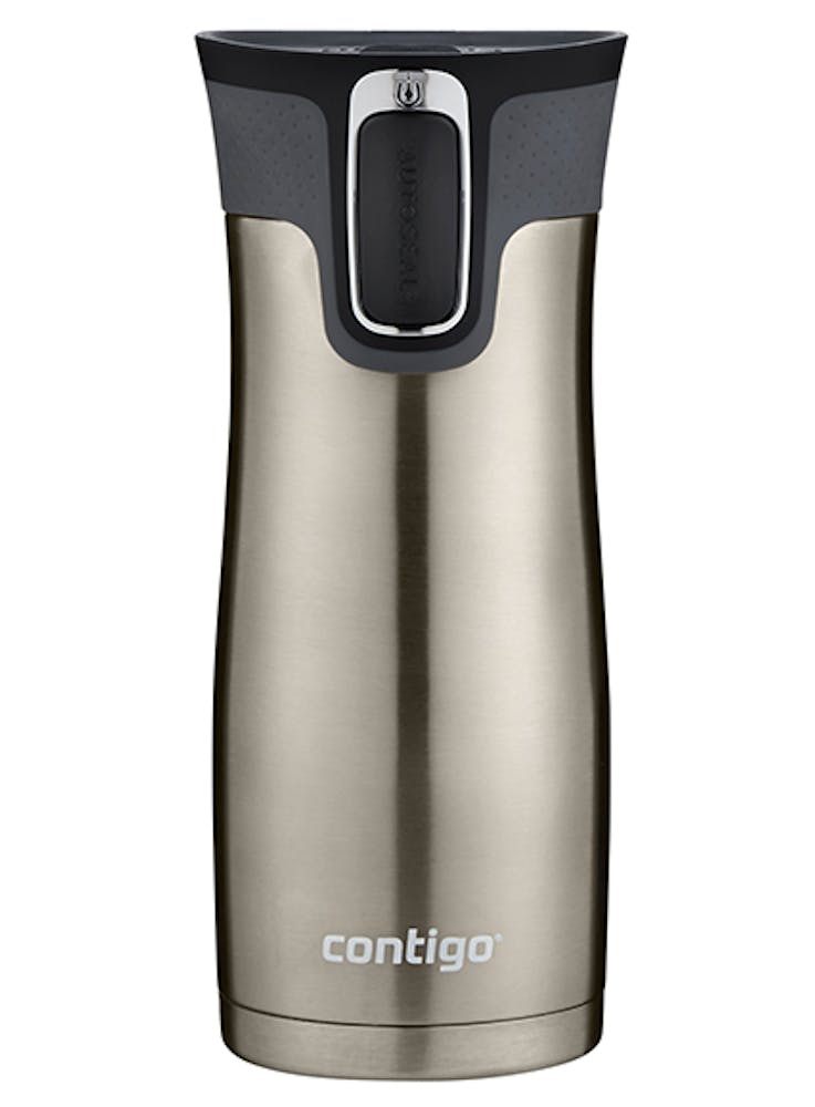 Contigo® West Loop 2.0 Stainless Steel Travel Mug with AUTOSEAL® Lid, 16oz, 2-Pack - Monaco & Stainless Steel