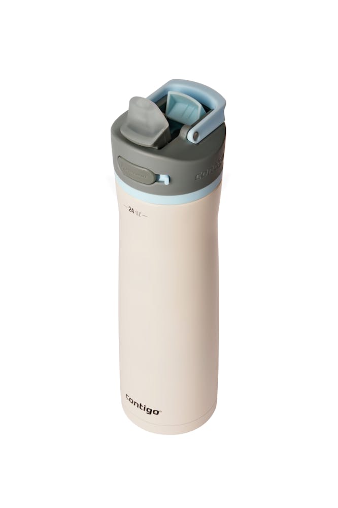 Contigo® Wells Chill Stainless Steel Filter Water Bottle with AUTOSPOUT® Straw Lid, 24 Oz. - Salt