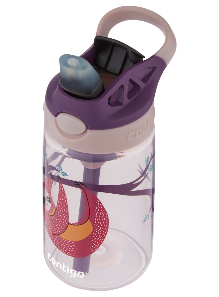 Contigo® Kids Straw Water Bottle with AUTOSPOUT® Lid, 14oz - Sloths