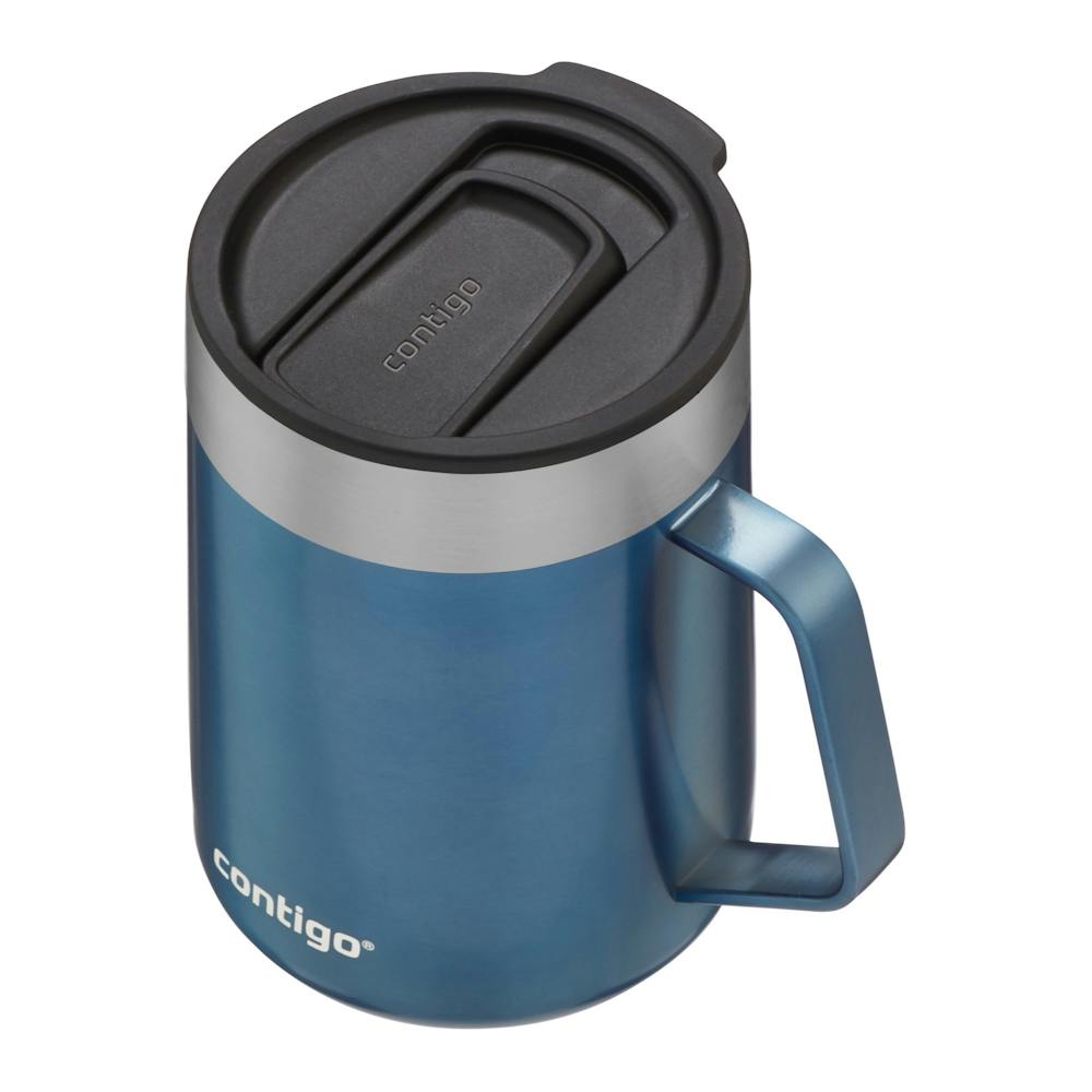 Contigo® Streeterville Stainless Steel Mug with Handle, 14oz - Blue Corn