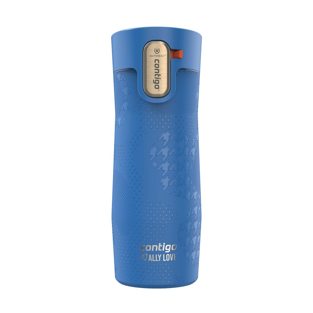 Contigo® x Ally Love West Loop 3.0 Stainless Steel Travel Mug with AUTOSEAL® Easy-Clean Lid, 16oz - Stellar Jay