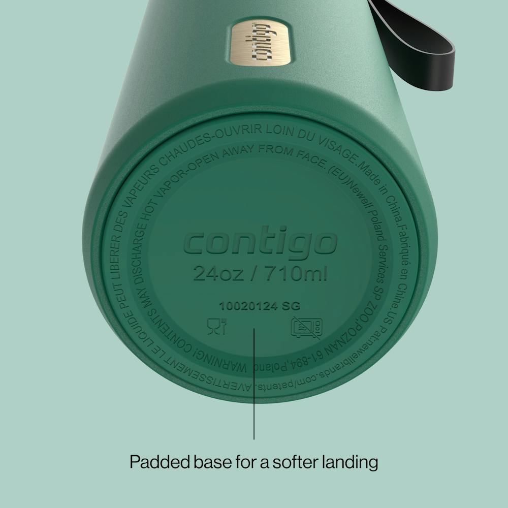 24oz SnapSeal™ Bottle - Dark Emerald Champagne