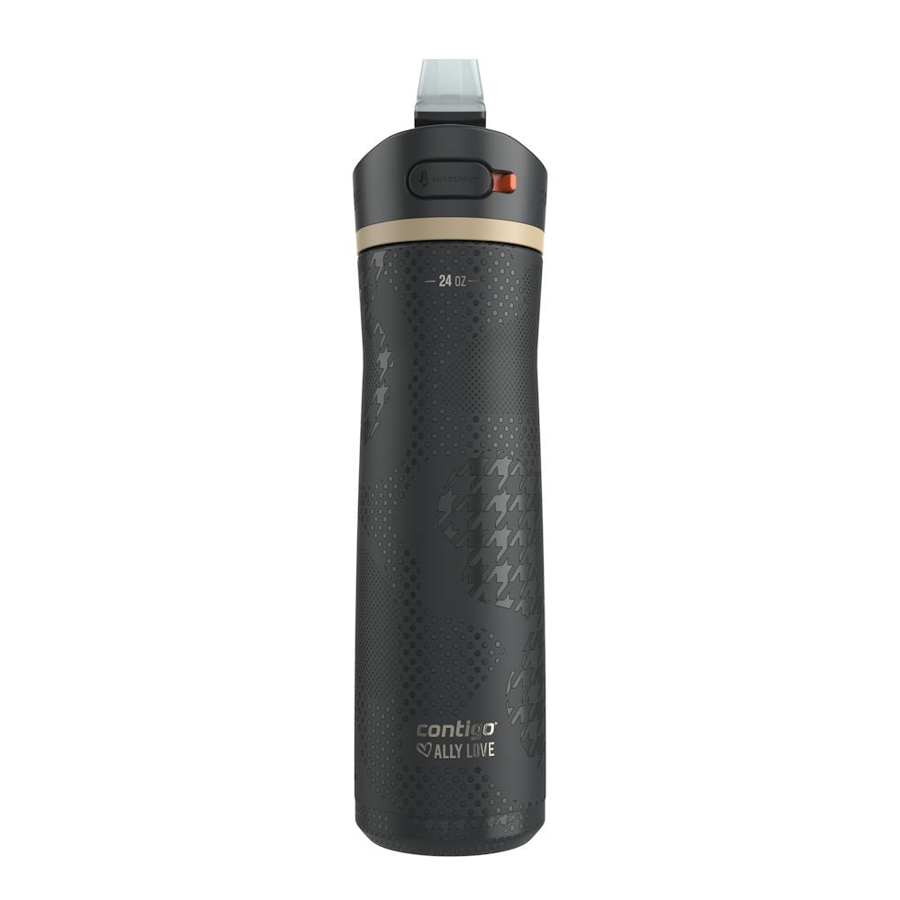 Contigo® x Ally Love Ashland Chill 2.0 Stainless Steel Water Bottle with AUTOSPOUT® Lid, 24oz - Licorice