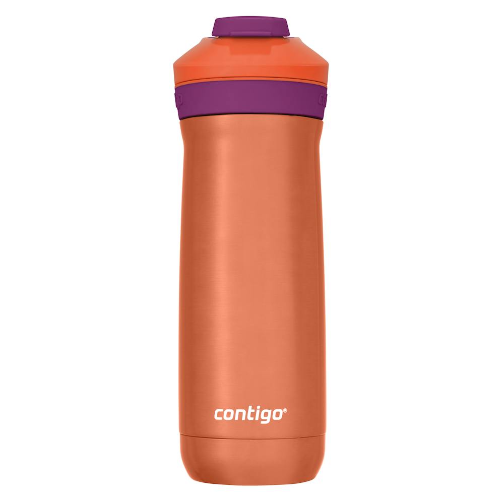 Contigo® Kids Casey Water Bottle with AUTOSEAL® Lid, 13oz - Coral with Grape