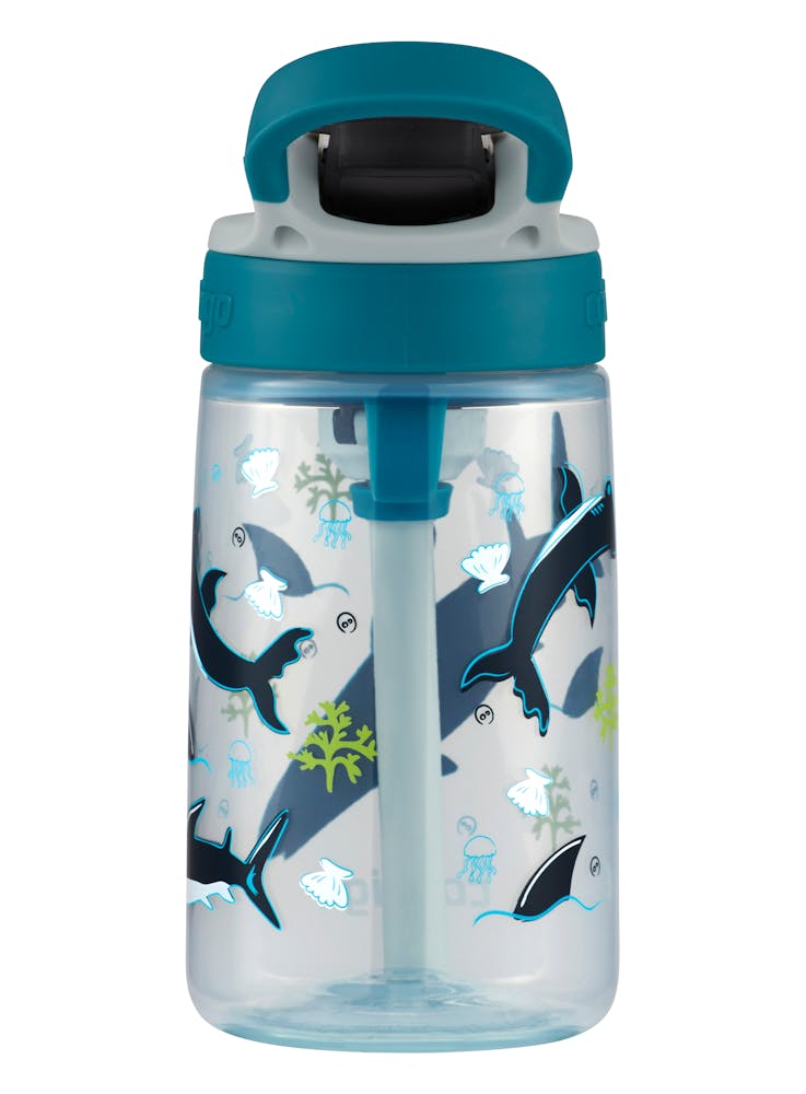 Contigo® Kids Straw Water Bottle with AUTOSPOUT® Lid, 14oz - Sharks 2