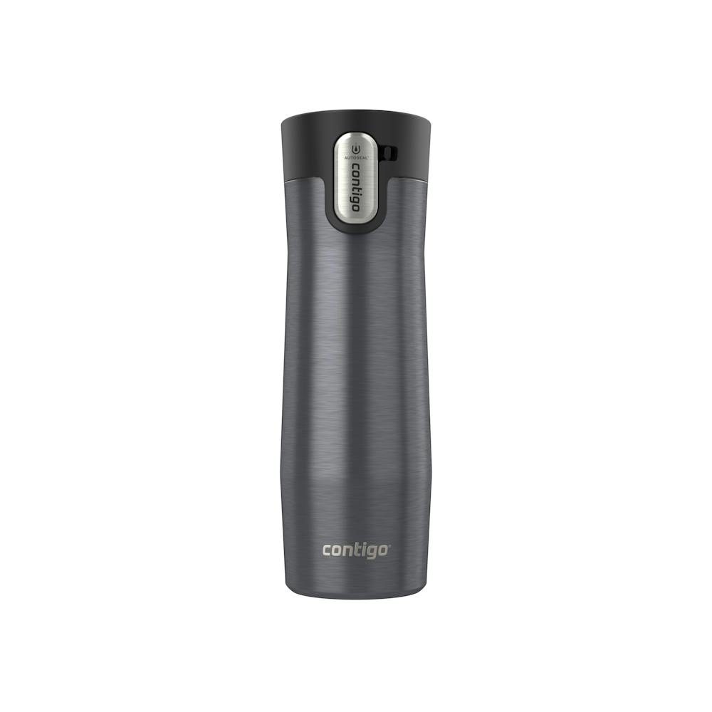 Contigo® AUTOSEAL® West Loop Vacuum-Insulated Stainless Steel Travel Mug with Easy-Clean Lid, 20 oz - Transparent Sake