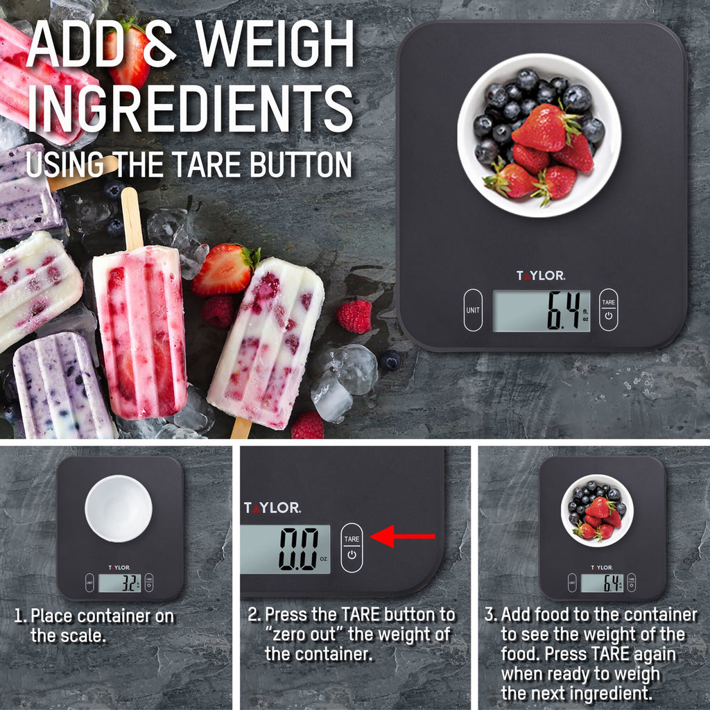 Kitchen Scale Black