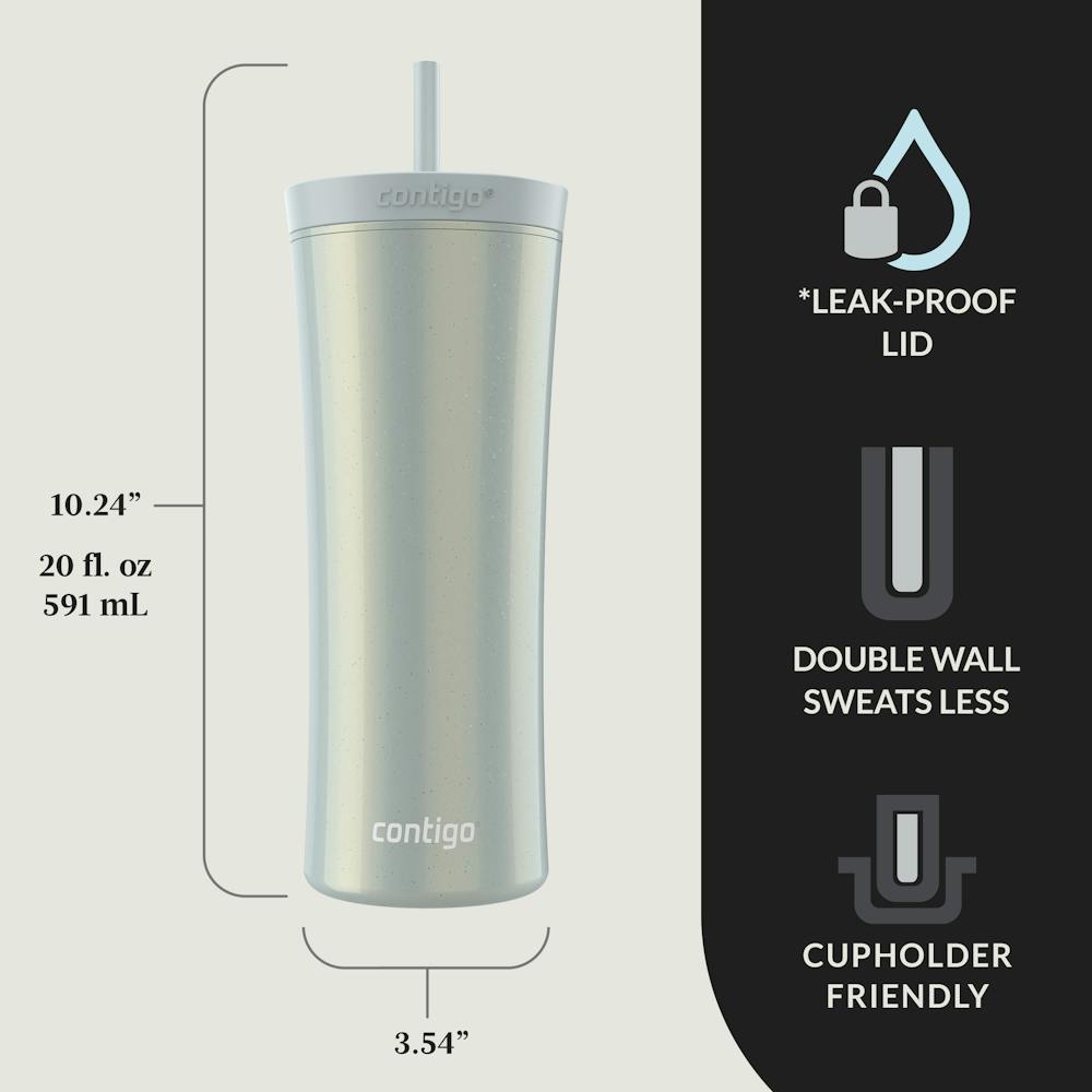 Contigo® AUTOCLOSE® Shake & Go® 20oz, Tumbler - Macaroon