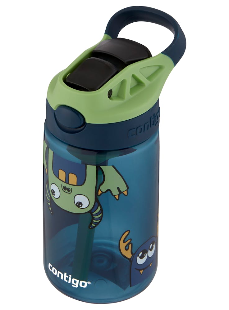 Contigo® Kids Straw Water Bottle with AUTOSPOUT® Lid, 14oz - Monsters