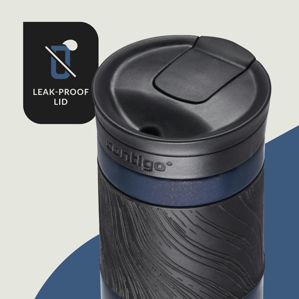 Contigo® Byron 2.0 Stainless Steel Travel Mug with SNAPSEAL™ Lid and Grip, 24oz - Midnight Berry