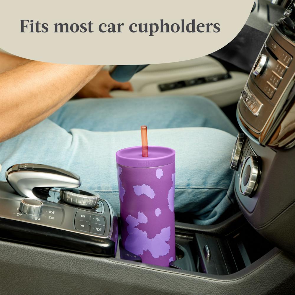 Contigo® x Ally Love Streeterville 2.0 Stainless Steel Tumbler with Straw, 24oz - Violet
