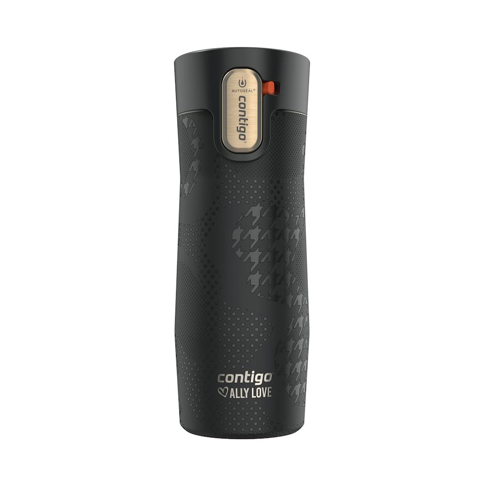 Contigo® x Ally Love West Loop 3.0 Stainless Steel Travel Mug with AUTOSEAL® Easy-Clean Lid, 16oz - Licorice