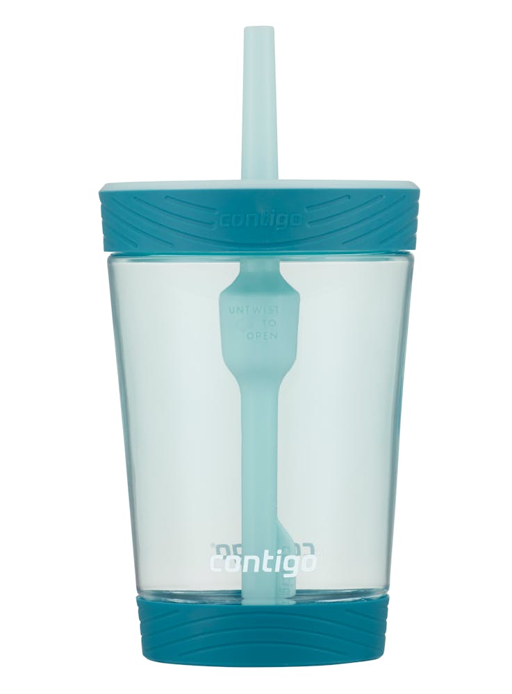 Kids Spill-Proof Tumbler with Straw, 14oz - Honeydew
