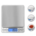 500g/ 0.01g Small Pocket Jewelry Scale, Digital Kitchen Scale with 2 Trays, Stainless Steel Gram Scales Weight Gram a...
