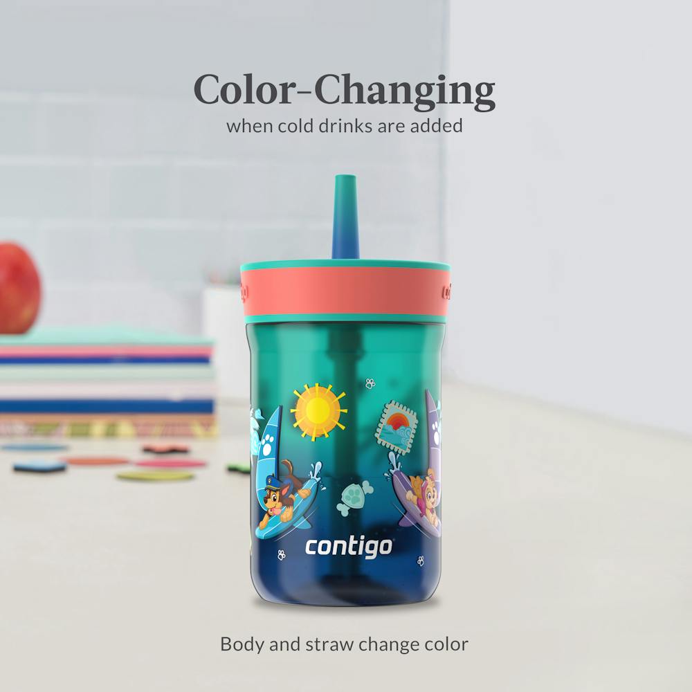 Contigo® Kids Leighton Spill-Proof Tumbler with Straw, 14 oz - Tourmaline
