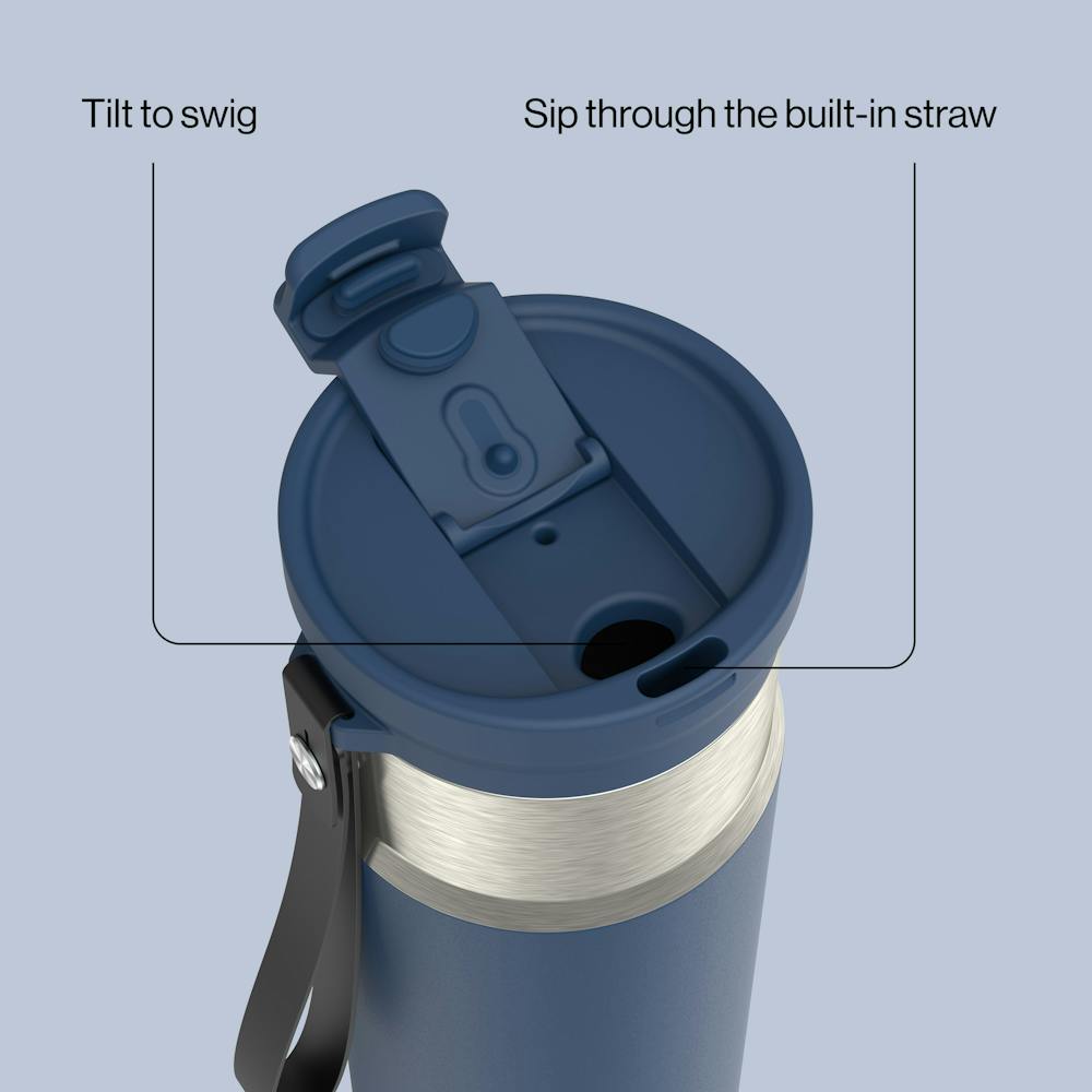 20oz DualSip Bottle - Abyss Stainless