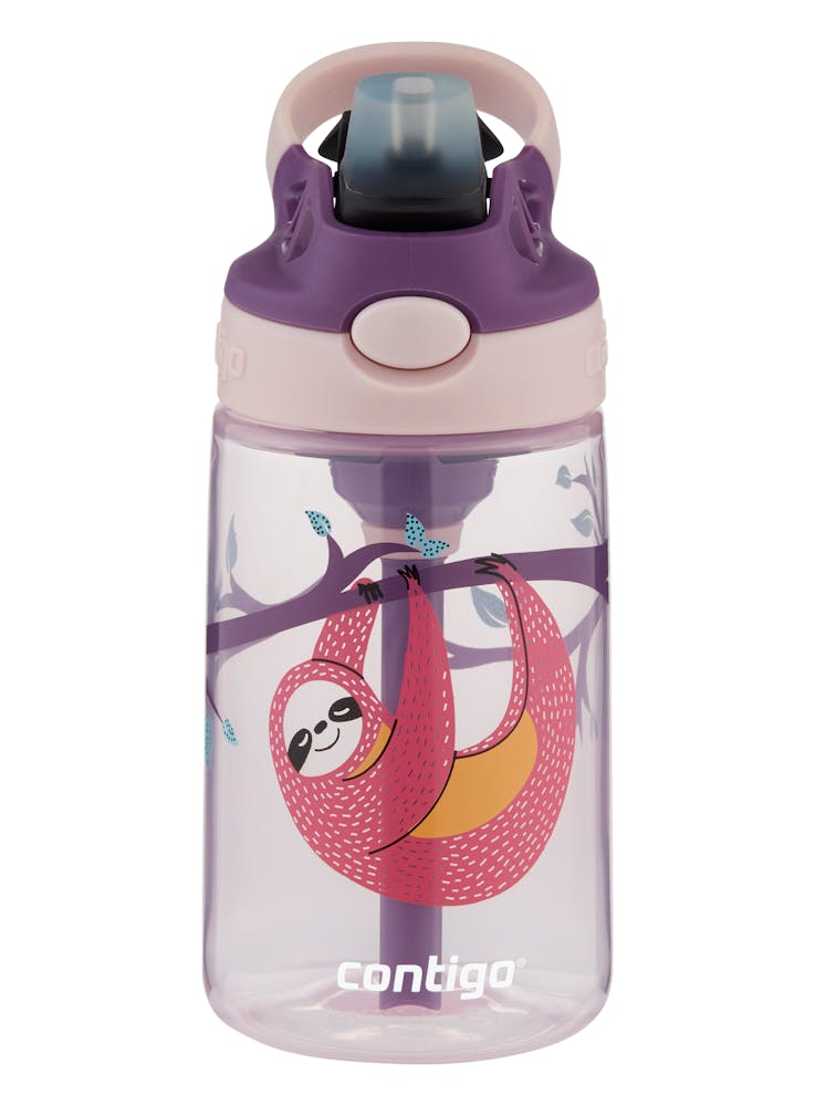 Contigo® Kids Straw Water Bottle with AUTOSPOUT® Lid, 14oz - Sloths