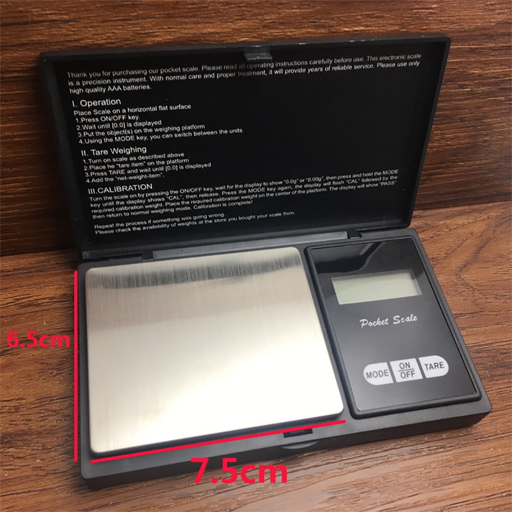 For Digital Electronic 500G Gold Precision Scale Scales Weight 0.1 Kitchen，Dining & Bar High Precis...