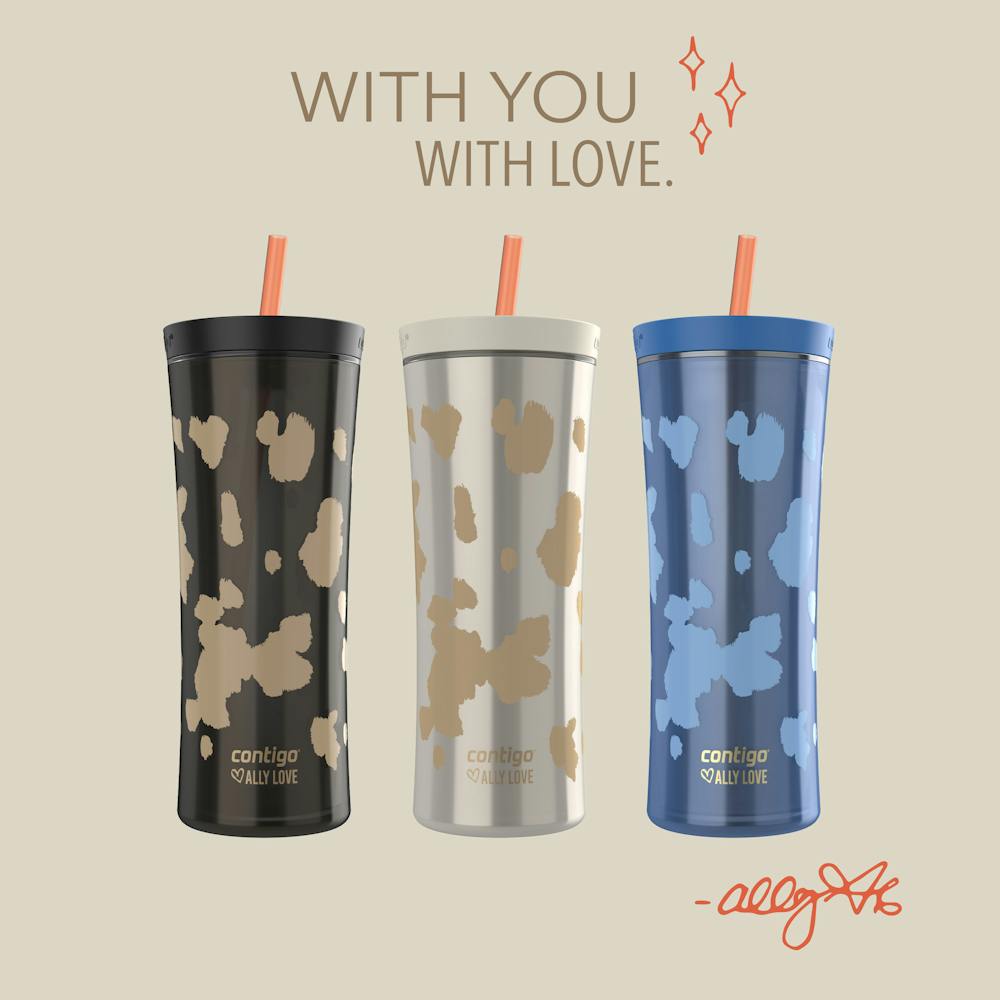 Contigo® x Ally Love Streeterville AUTOCLOSE® Shake & Go® Tumbler, 20oz - Stellar Jay