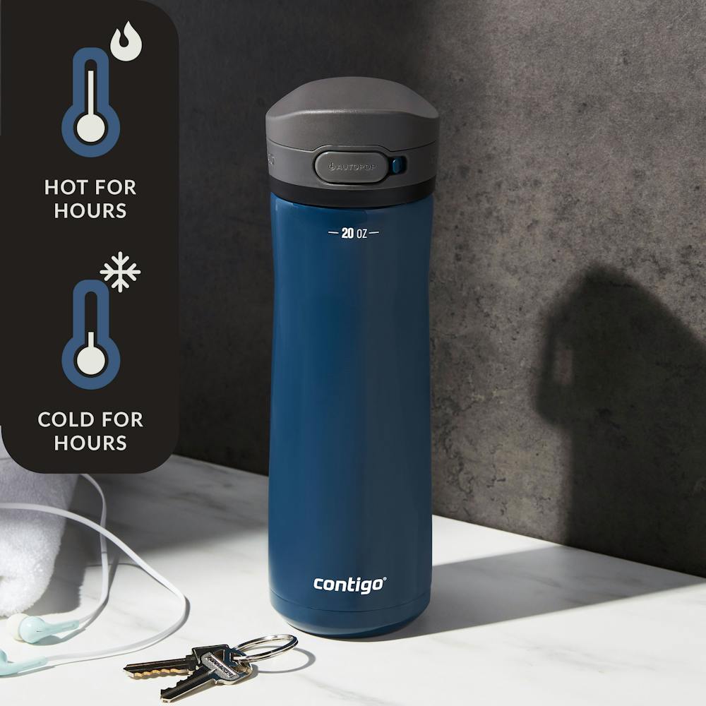 Jackson Chill 2.0 Water Bottle with AUTOPOP Lid, 20 oz - Blueberry