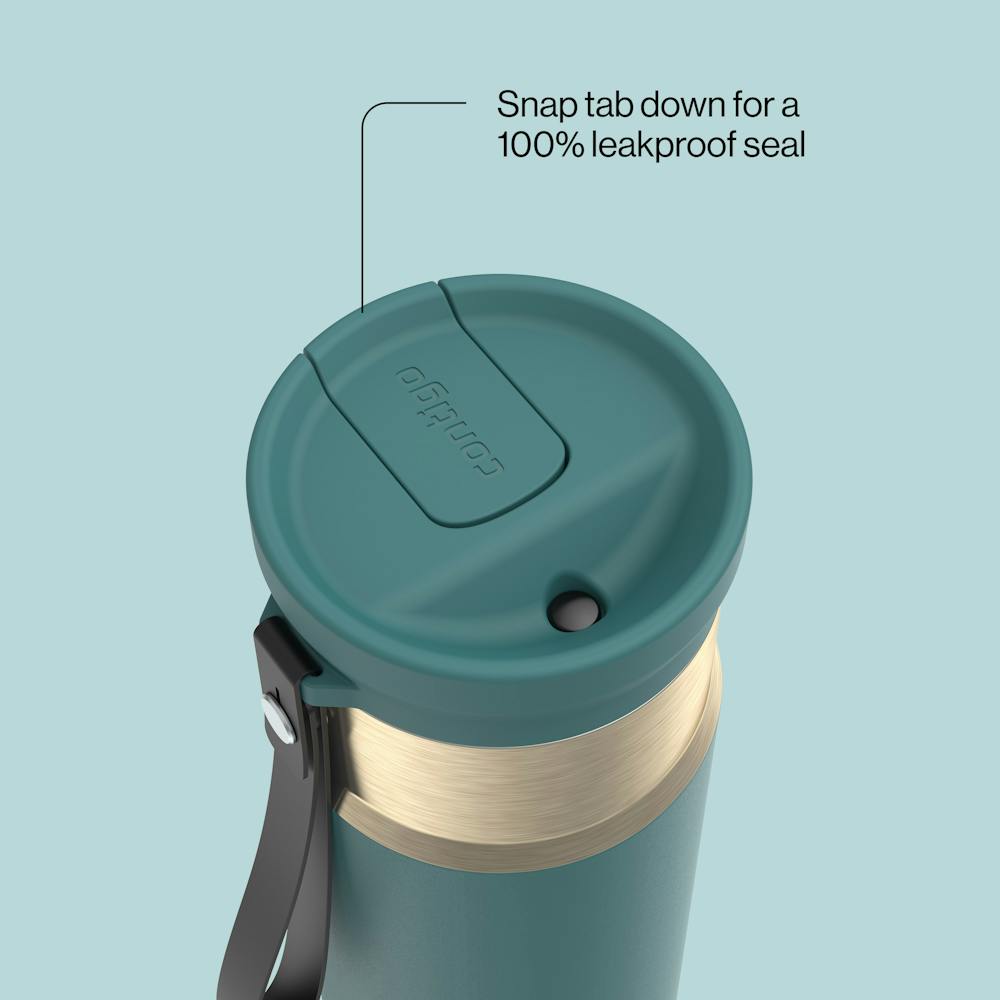 24oz SnapSeal™ Bottle - Mineral Teal Champagne