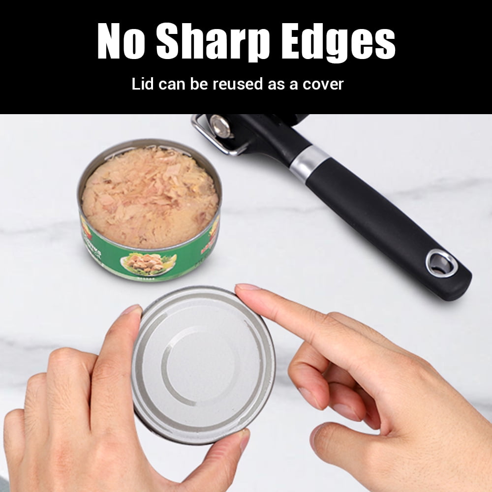 Opener Manual Cutting Opener Safe Smooth Edge Stainless Steel Ergonomic Opener Kitchen Restaurant