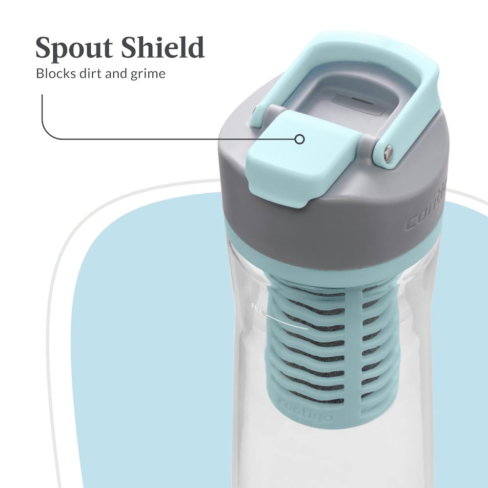 Contigo® Clybourn Freeflow Filtration Tritan Water Bottle with AUTOSEAL® LID, 24oz - Salt