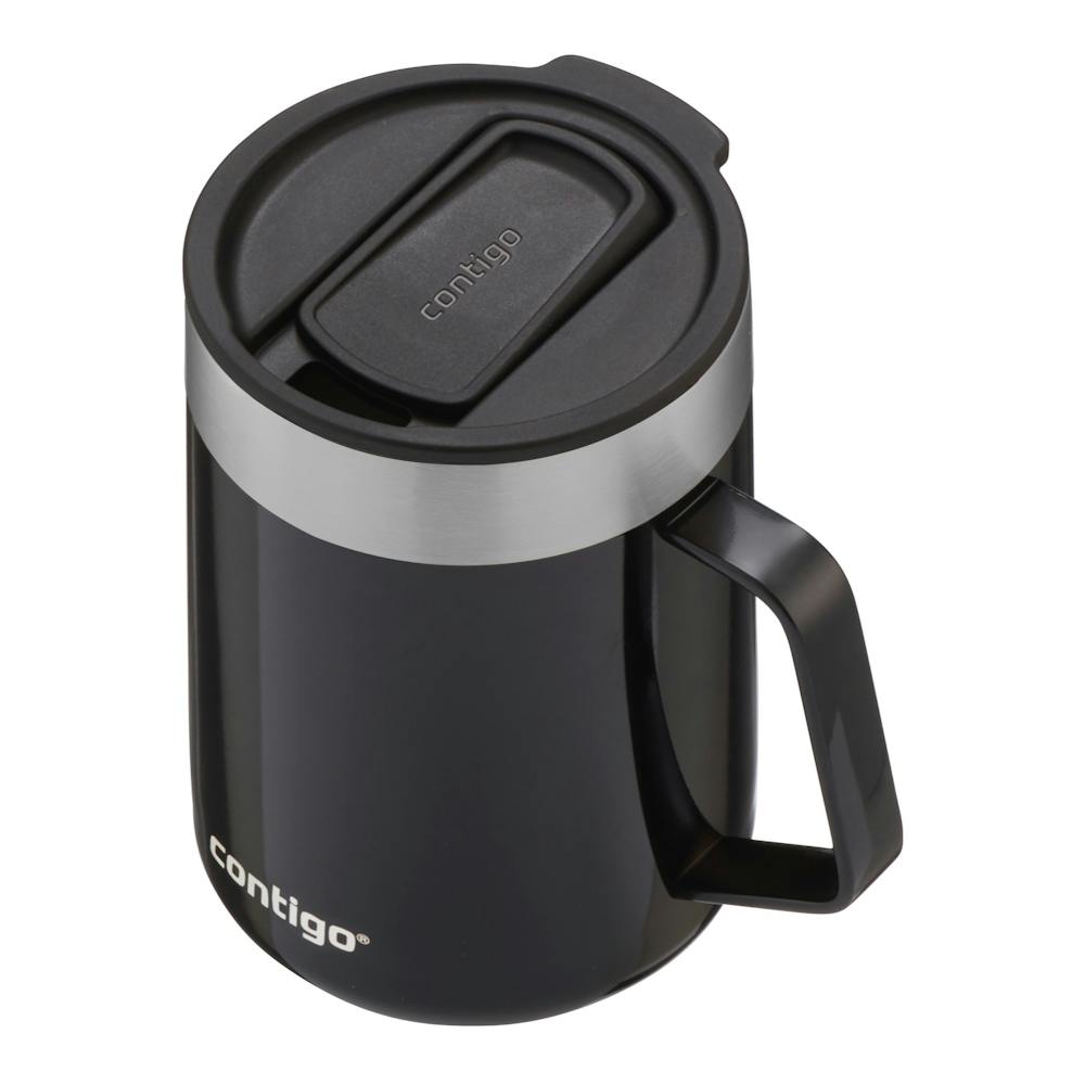 Contigo® Streeterville Stainless Steel Mug with Handle, 14oz - Licorice