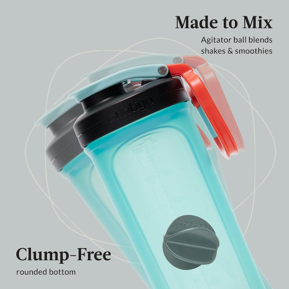 Contigo® Shake & Go Fit 2.0 Shaker Bottle, 28oz - Bubble Tea