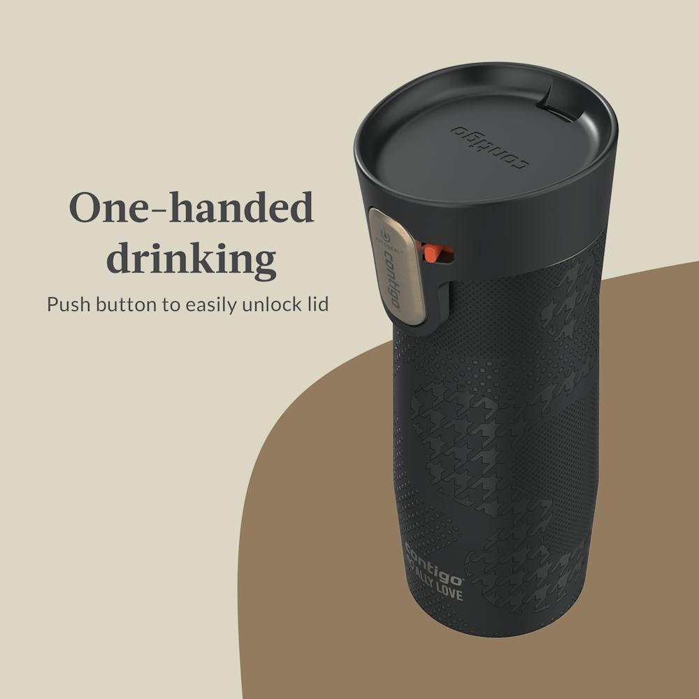 Contigo® x Ally Love West Loop 3.0 Stainless Steel Travel Mug with AUTOSEAL® Easy-Clean Lid, 16oz - Licorice