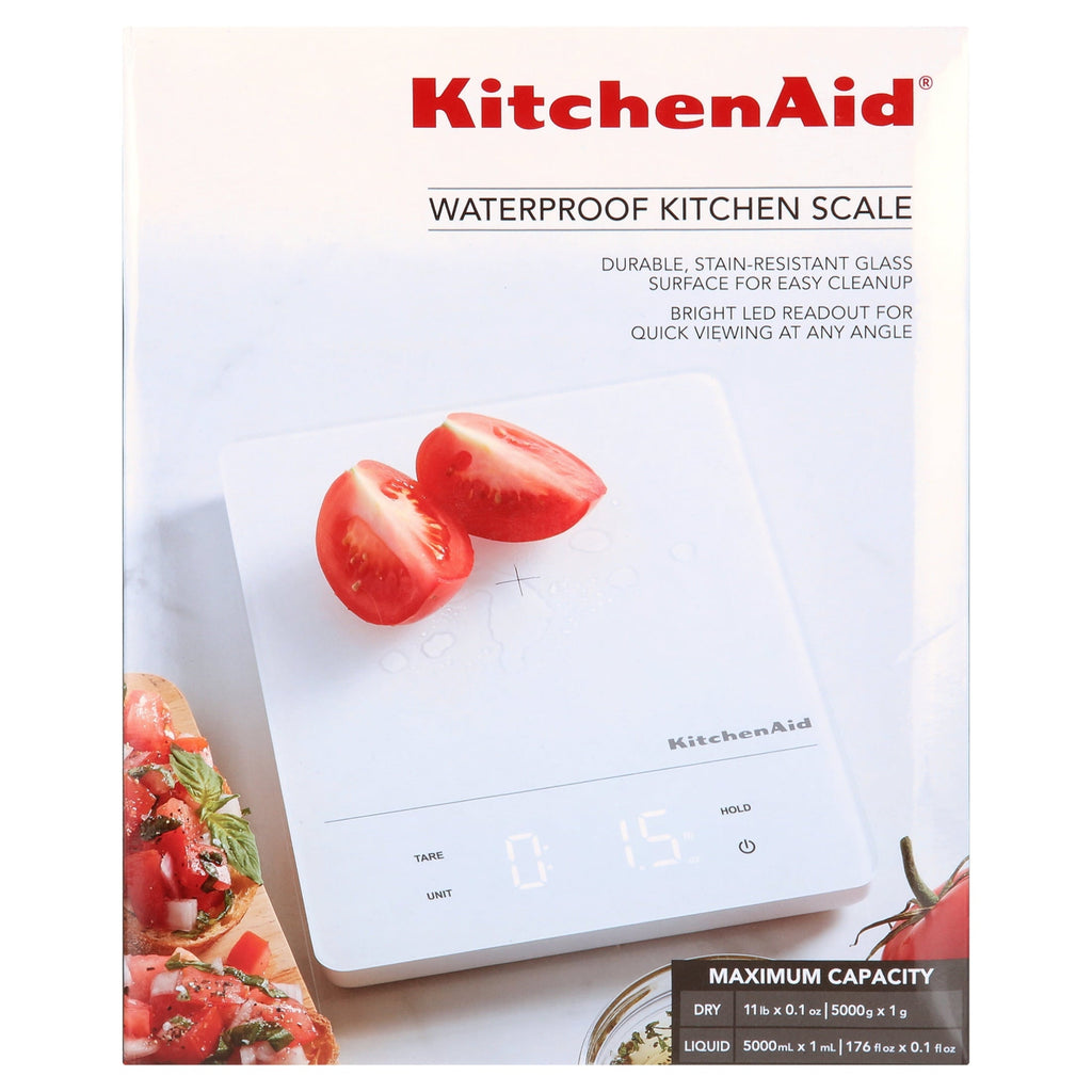 Waterproof Kitchen Scale White