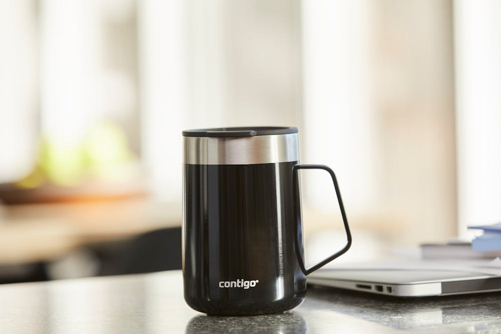 Contigo® Streeterville Stainless Steel Mug with Handle, 14oz - Licorice
