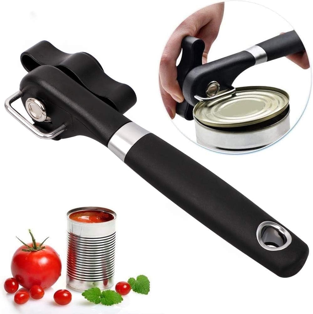 Opener Manual Cutting Opener Safe Smooth Edge Stainless Steel Ergonomic Opener Kitchen Restaurant