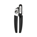Stainless Steel Portable Can Opener with Black Handle