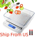 Digital Kitchen Scale, Food Scale, 500g x 0.01g Gram Scale, Cooking Food Scale with LCD Display, Small Pocket Scale w...