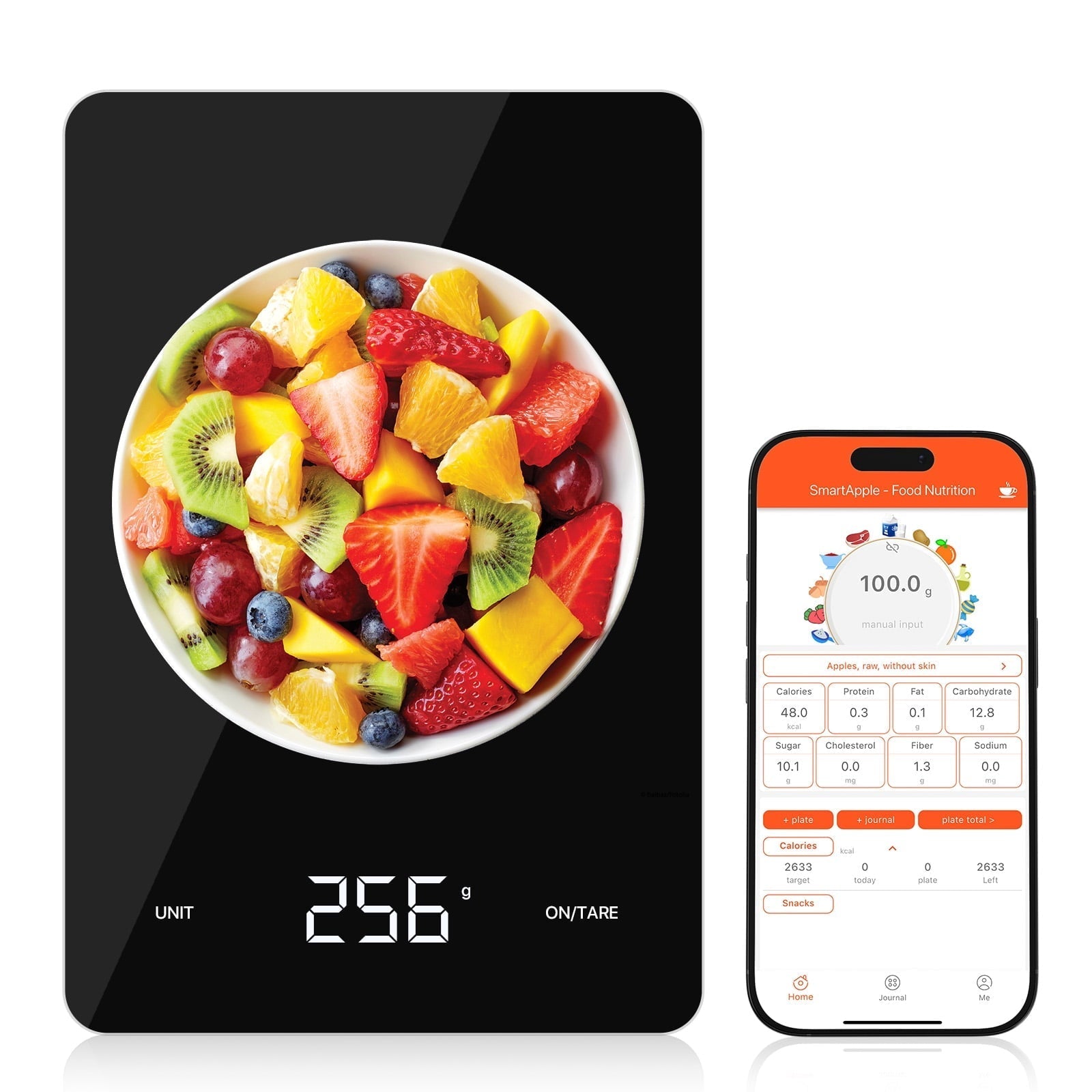 Food Scale with Nutritional Calculator, Digital Food Scales for Kitchen Scale Grams and Ounces, Smart Food Weight Sca...