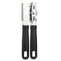 Stainless Steel Comfort Cushion Handle Grip Can Opener, Black