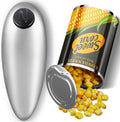 Electric Can Opener, One Touch Automatic with No Sharp Edges, Best Kitchen Gadget