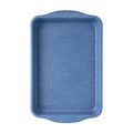 9" x 13" Aluminized Steel Nonstick Cake Pan, Blue Speckle