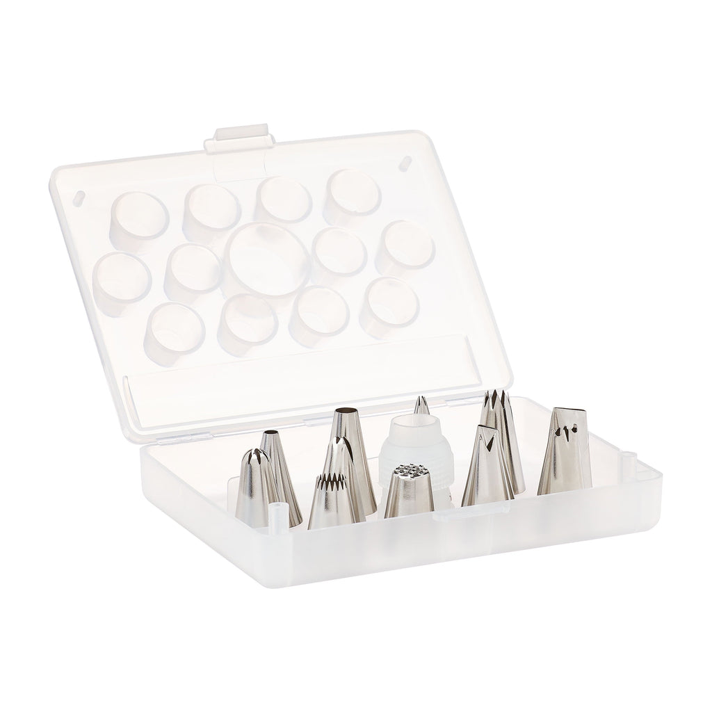 Deluxe Cake Decorating Tip Set, 13 Pieces