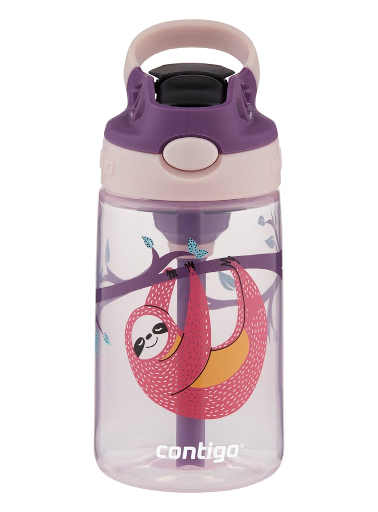 Contigo® Kids Straw Water Bottle with AUTOSPOUT® Lid, 14oz - Sloths