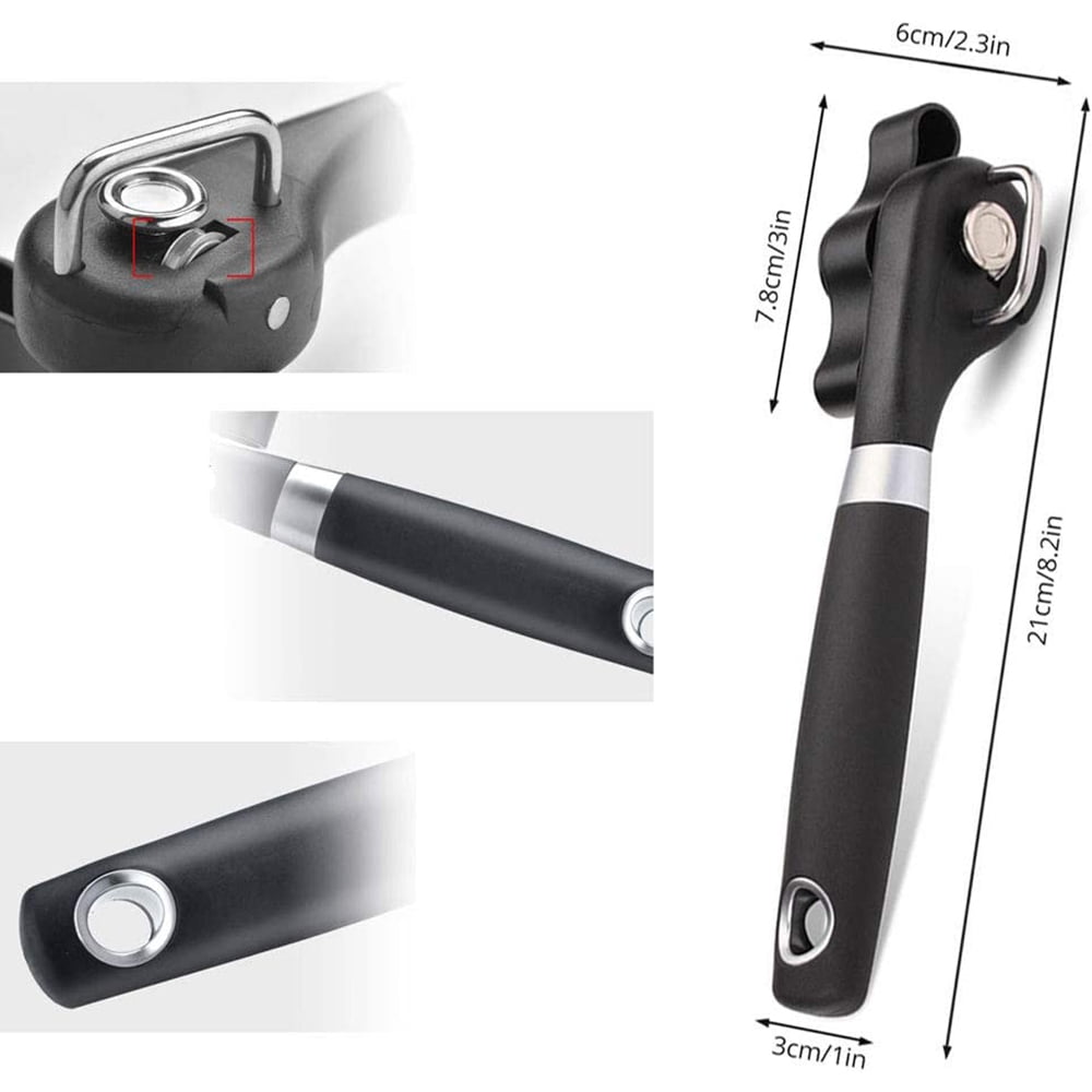 Opener Manual Cutting Opener Safe Smooth Edge Stainless Steel Ergonomic Opener Kitchen Restaurant