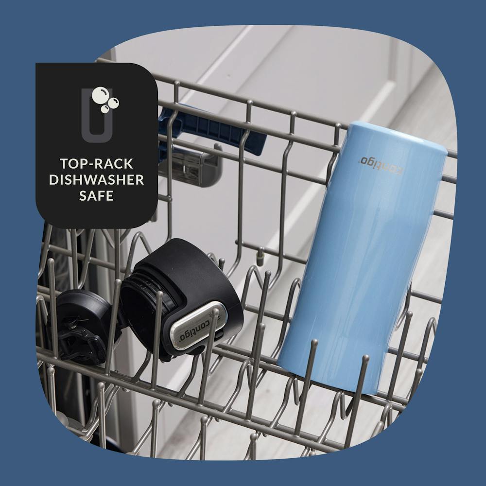 Contigo® West Loop 3.0 Stainless Steel Travel Mug with AUTOSEAL® Lid, 16oz, 2-Pack - Salt Frosted Pearl & Glacier Frosted Pearl