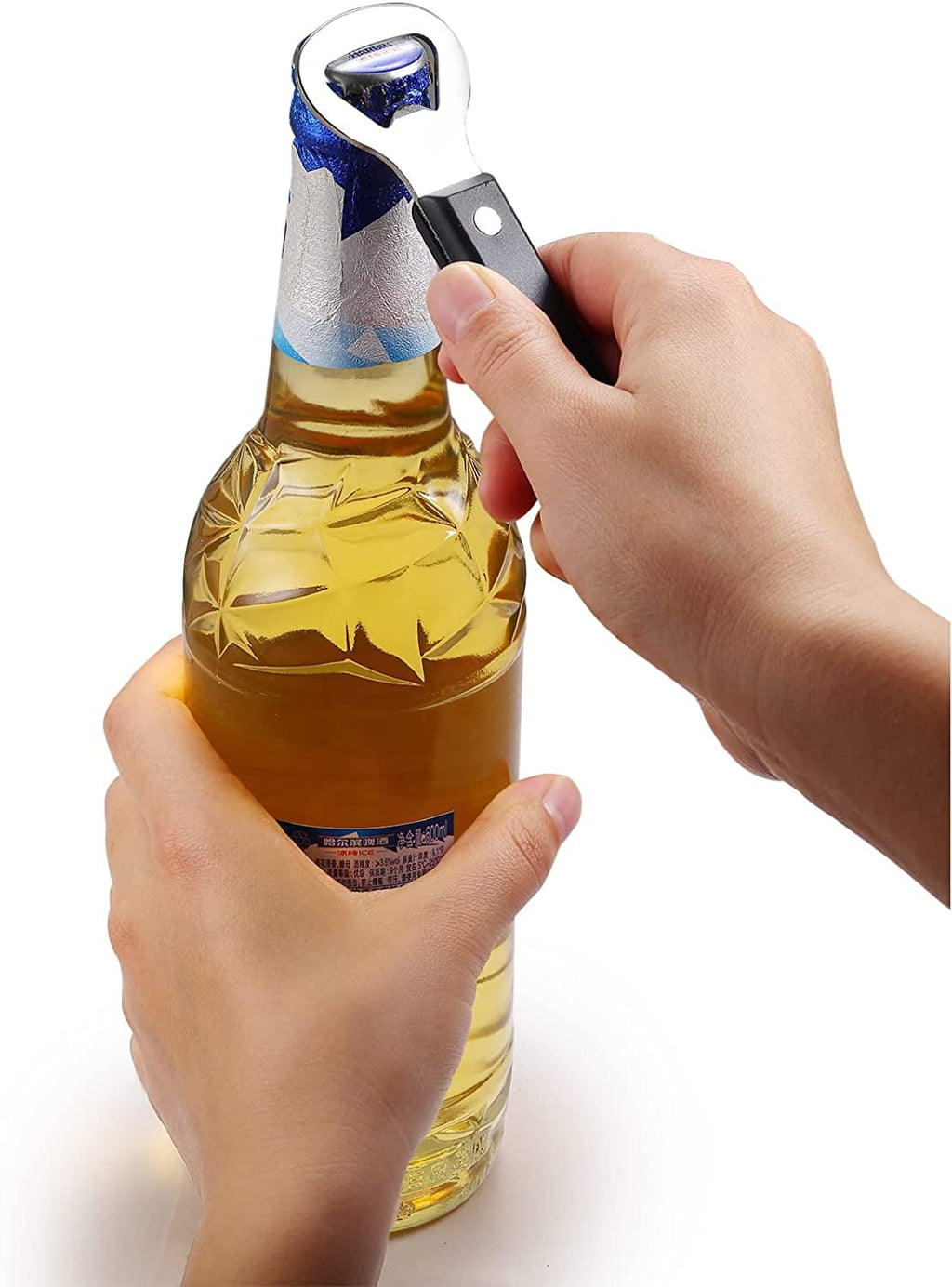 Bottle Opener, Manual Stainless Steel Opener 1 Pack