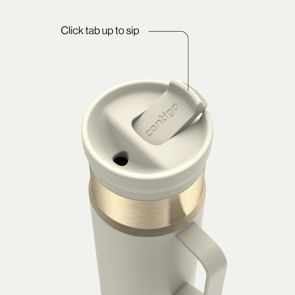 20 oz SnapSeal™ Bottle w/Handle - Oatmilk Champagne